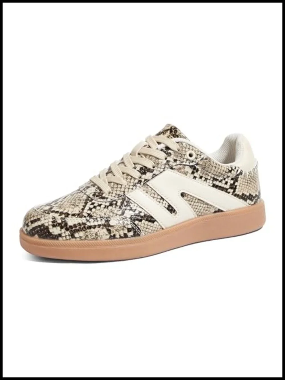 Women Retro Sneakers Genuine Leather Suede Anti Slip Gum Sole Walking Shoes